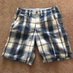 Plaid shorts